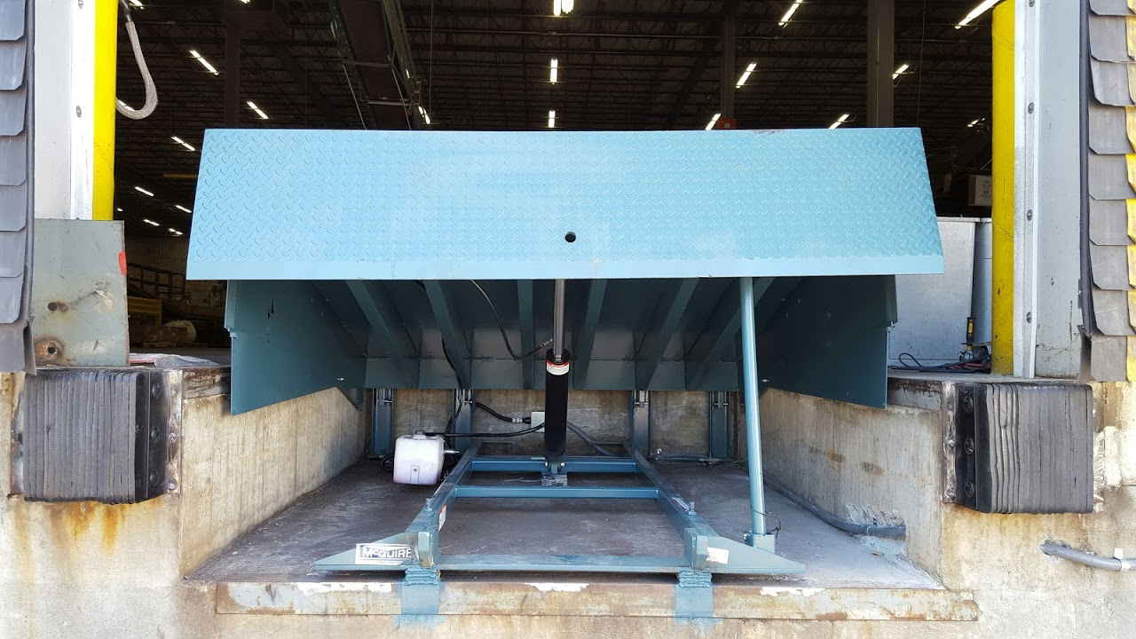 Warehouse Dock Leveler Operation